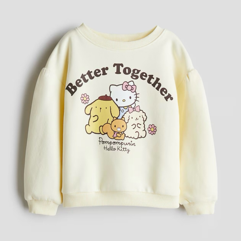 Hello Kitty and Friends Cream Sweatsuit Set